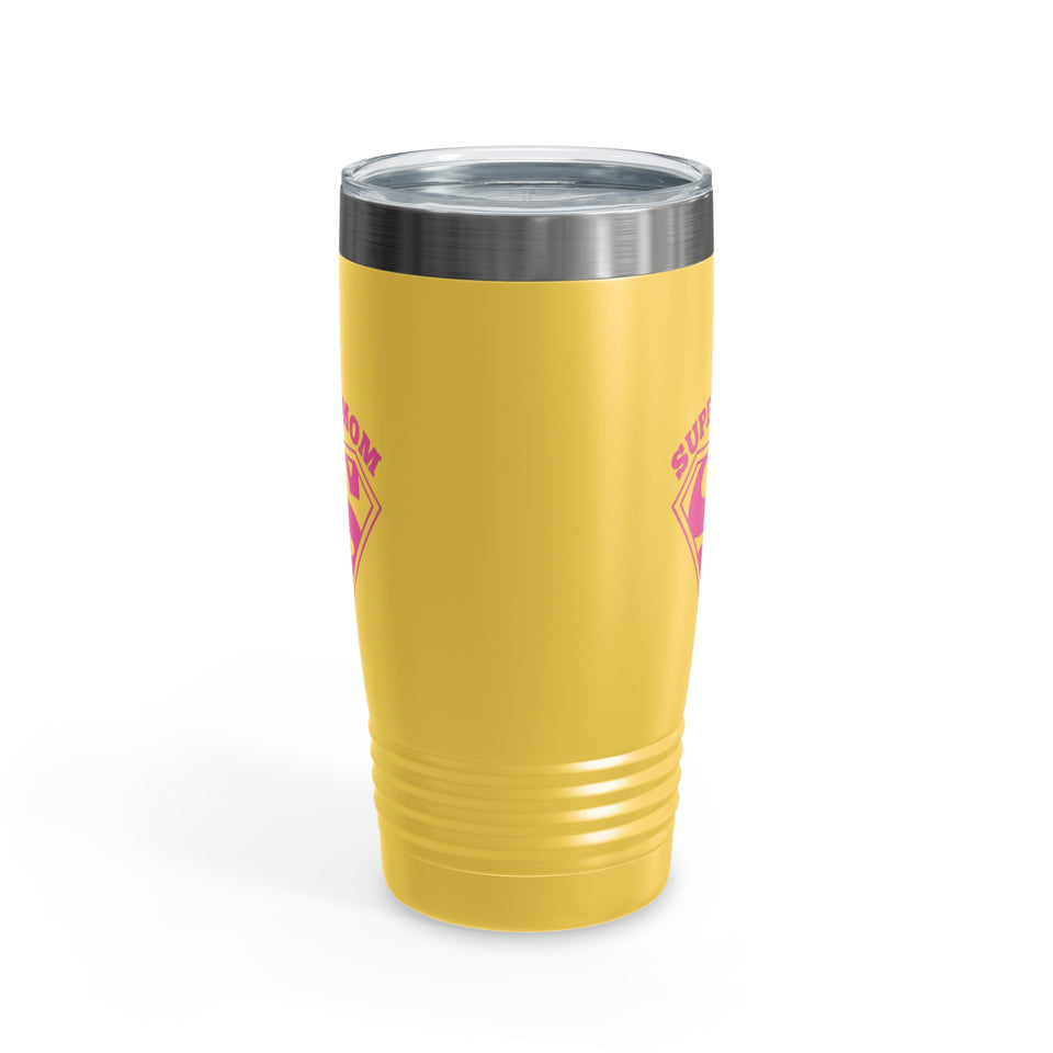 Super Mom Ringneck Tumbler, 20oz