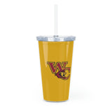 West Charlotte HS Plastic Tumbler with Straw