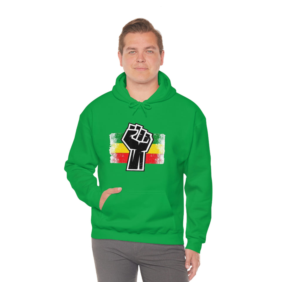 Black Fist Unisex Heavy Blend™ Hooded Sweatshirt