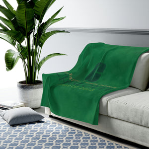 UNCC Class of 2023 Velveteen Plush Blanket