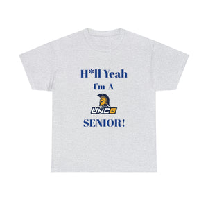 H*ll Yeah! UNCG Senior Unisex Heavy Cotton Tee