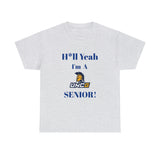 H*ll Yeah! UNCG Senior Unisex Heavy Cotton Tee