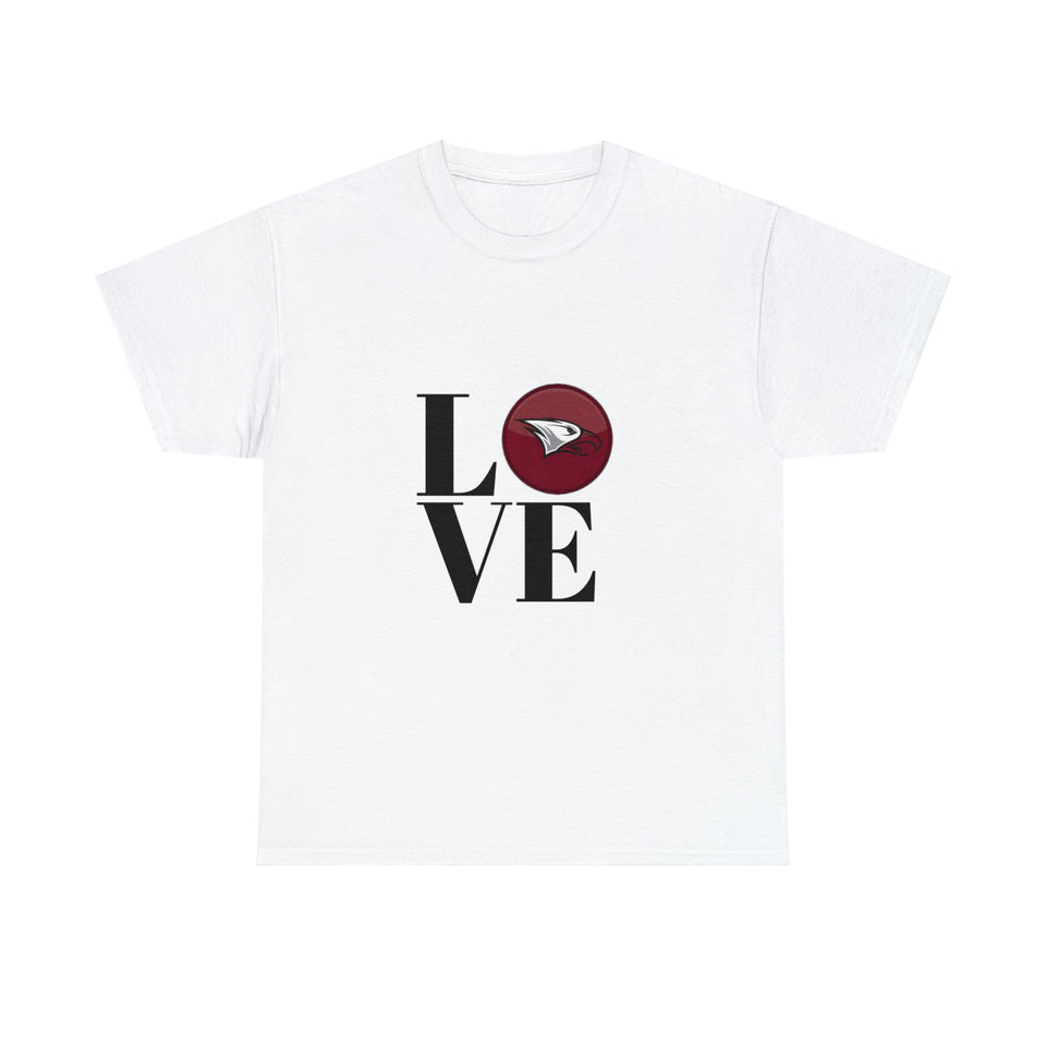 LOVE NCCU Unisex Heavy Cotton Tee