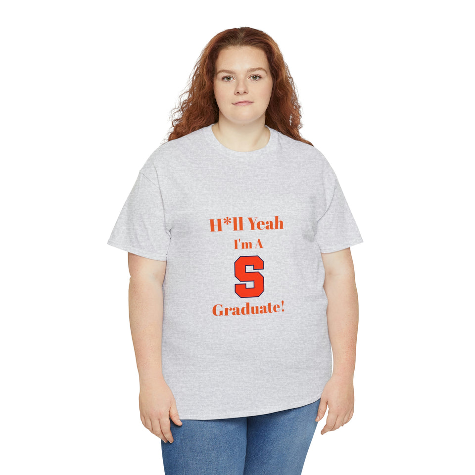 H*ll Yeah! Syracuse University Unisex Heavy Cotton Tee