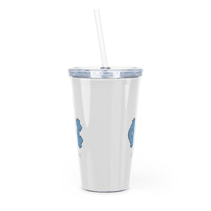 UNC Alumni Plastic Tumbler with Straw