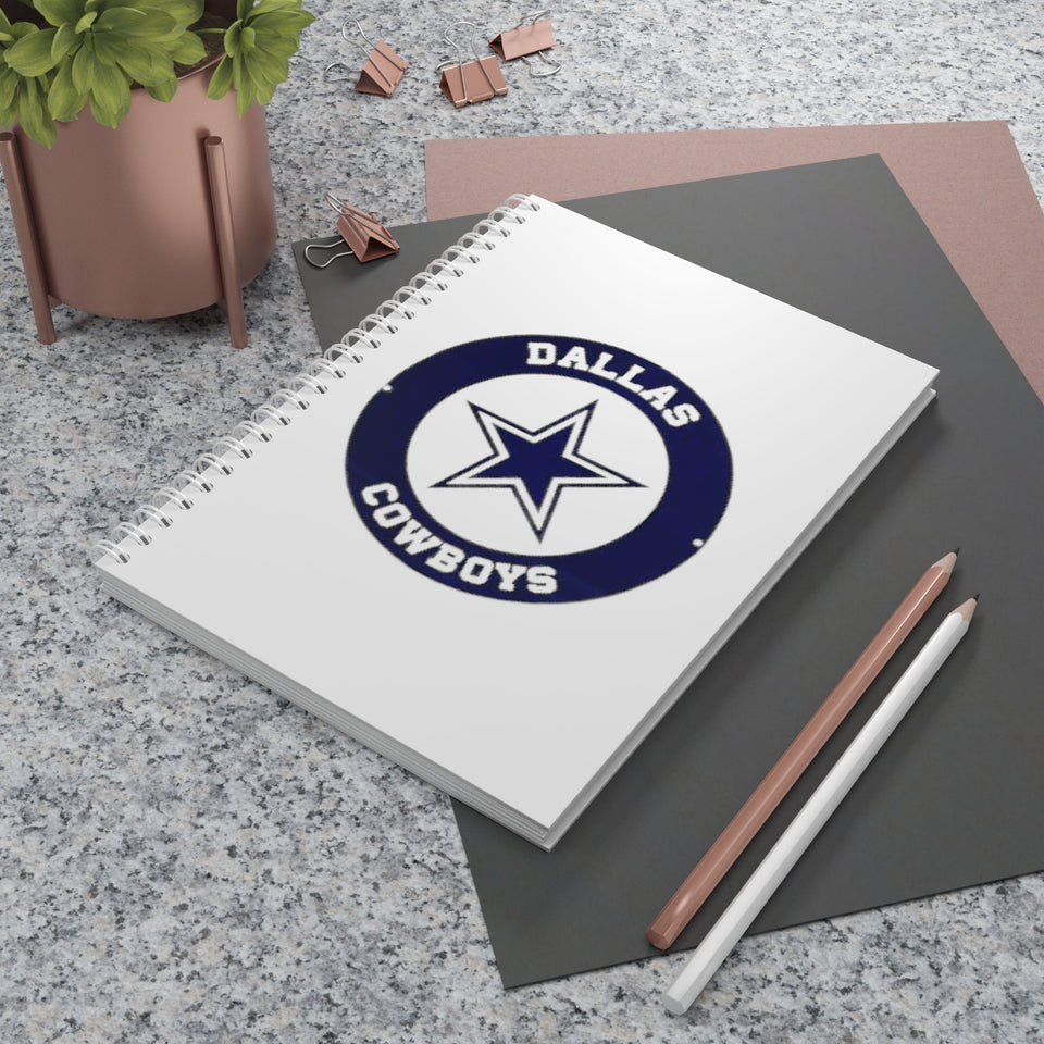 Dallas Cowboys Spiral Notebook