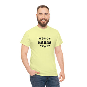Best Nanna Ever Unisex Heavy Cotton Tee