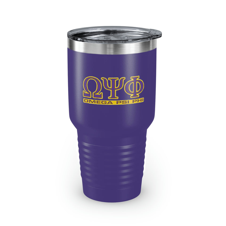 Omega Psi Phi Ringneck Tumbler, 30oz