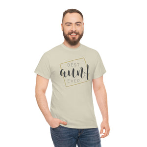 Best Aunt Ever Unisex Heavy Cotton Tee