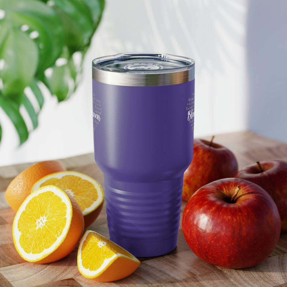 Black Queen Ringneck Tumbler, 30oz