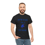 H*ll Yeah! Elizabeth City State Vikings Senior Unisex Heavy Cotton Tee