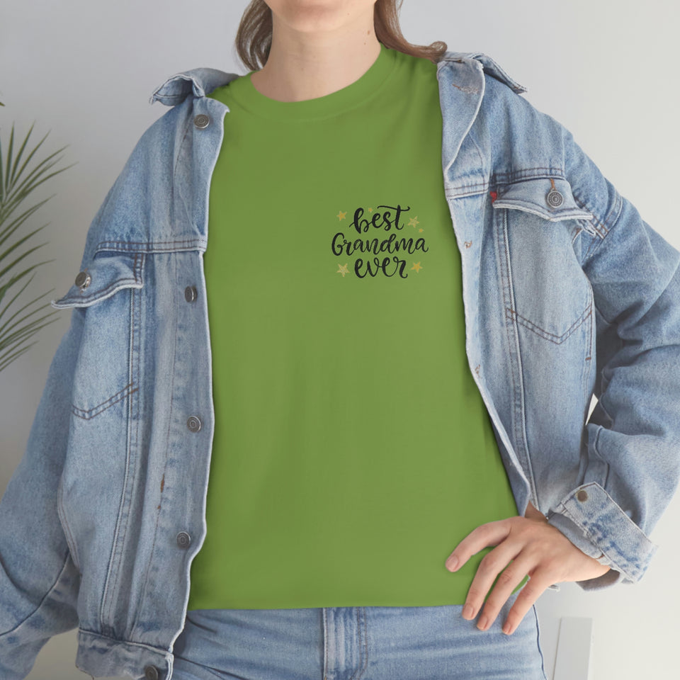 Best Grandma Ever Unisex Heavy Cotton Tee