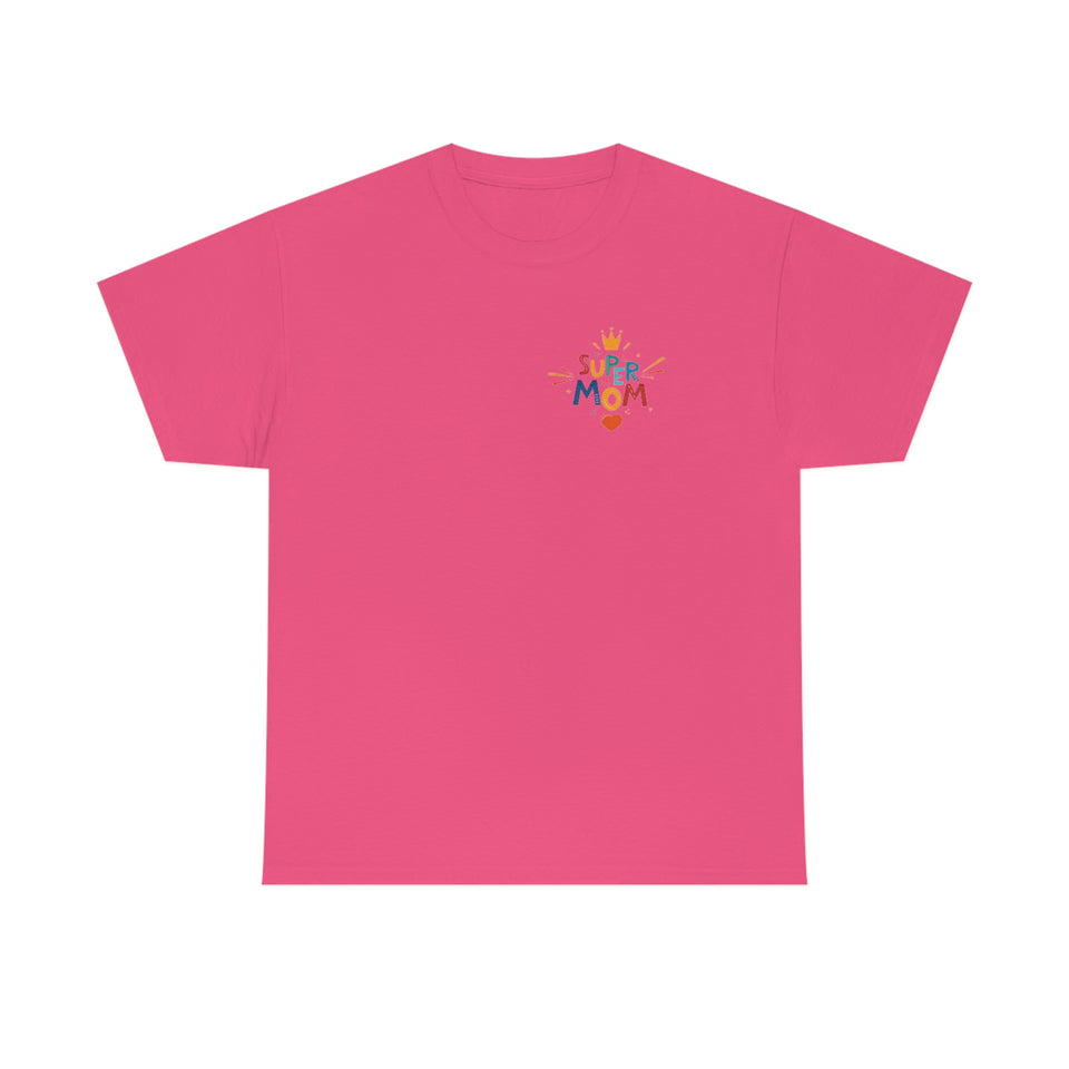 Super Mom Unisex Heavy Cotton Tee