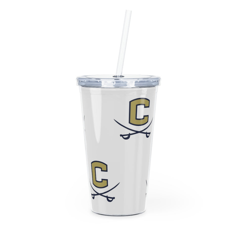 Cuthbertson Plastic Tumbler with Straw