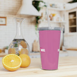 Earth Angel Plastic Tumbler with Straw