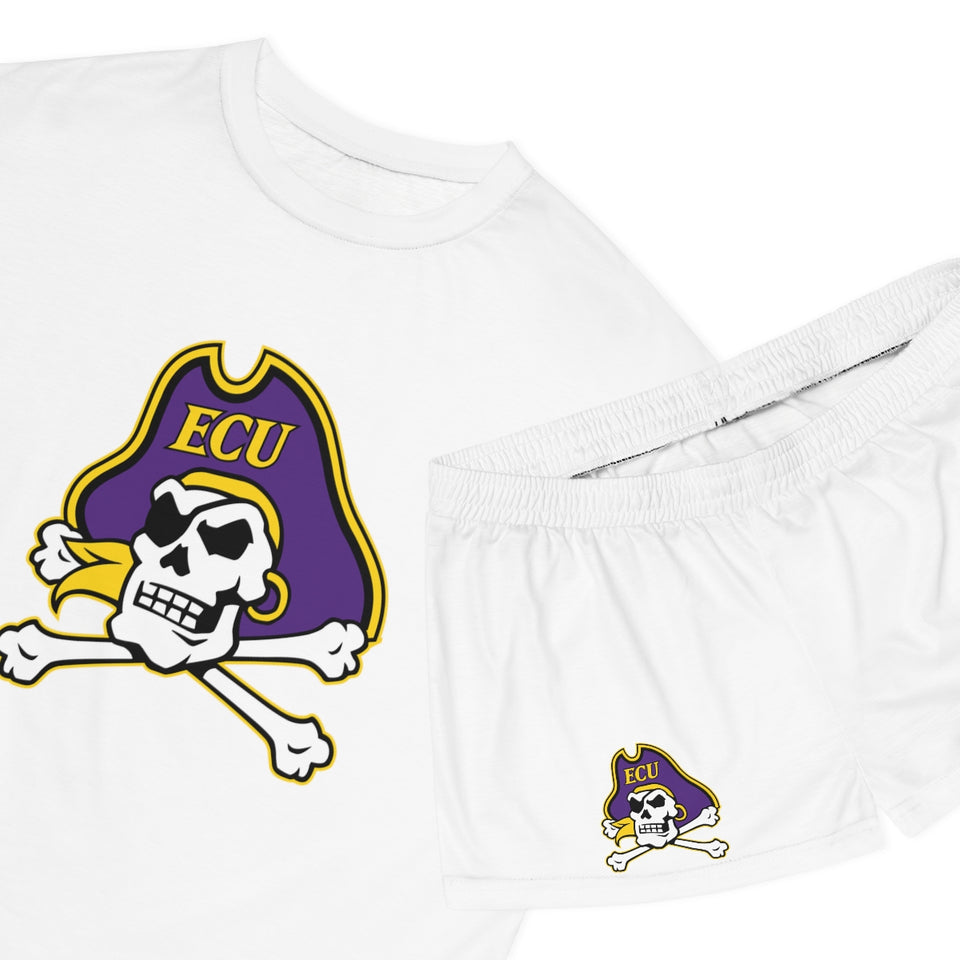 East Carolina Women's Short Pajama Set
