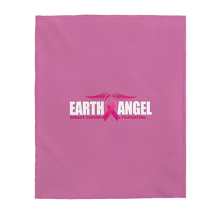 Earth Angel Velveteen Plush Blanket
