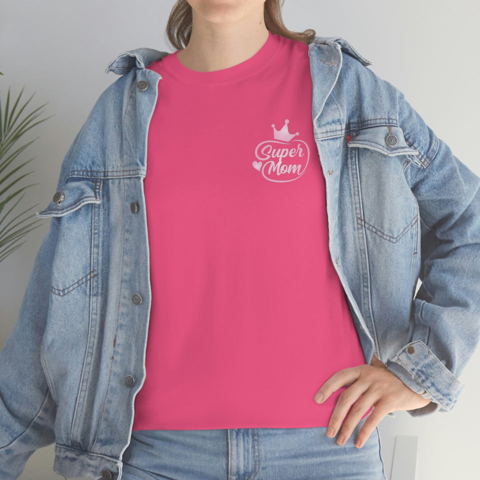 Super Mom Unisex Heavy Cotton Tee
