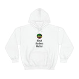 Black Barbers Matter Hooded Sweatshirt