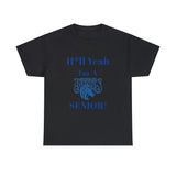H*ll Yeah! Fayetteville State Broncos Senior Unisex Heavy Cotton Tee