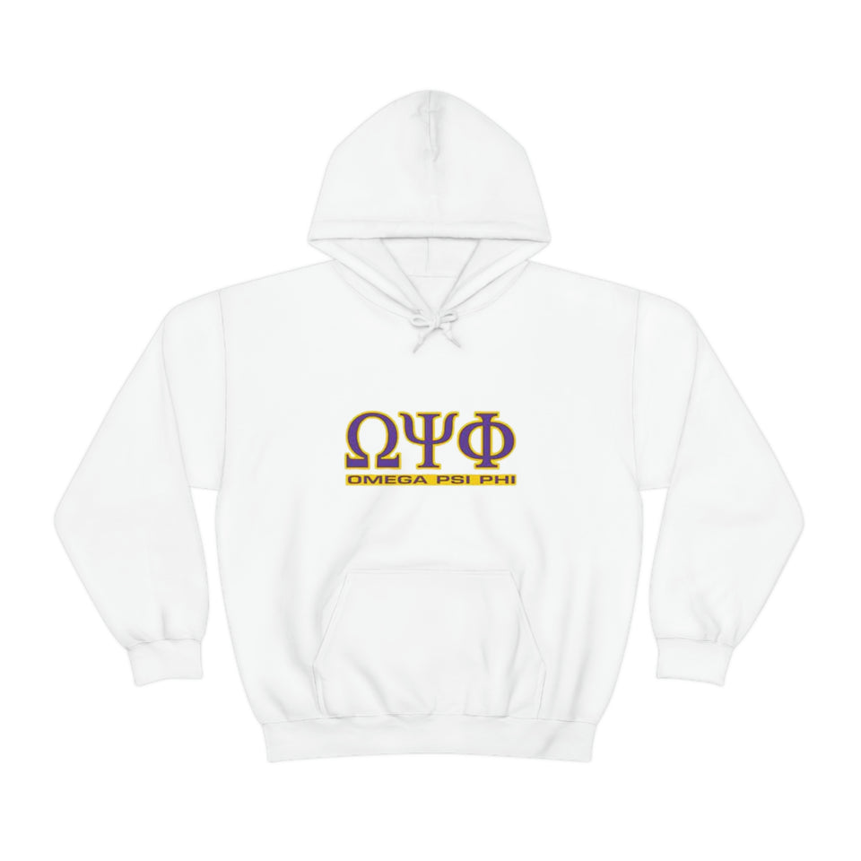 Omega Psi Phi Unisex Heavy Blend™ Hooded Sweatshirt