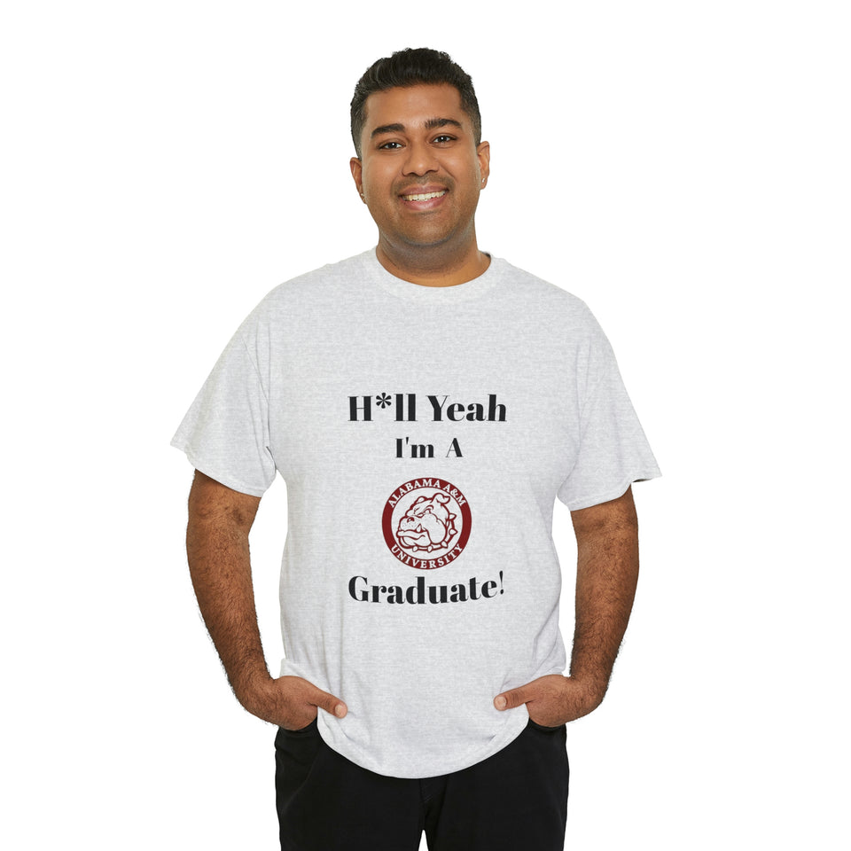 H*ll Yeah Alabama A&M Unisex Heavy Cotton Tee