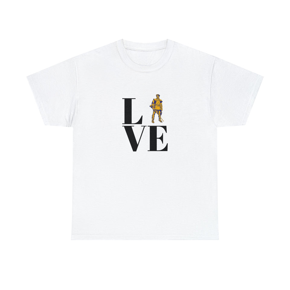 LOVE West Virginia University Unisex Heavy Cotton Tee