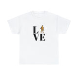 LOVE West Virginia University Unisex Heavy Cotton Tee