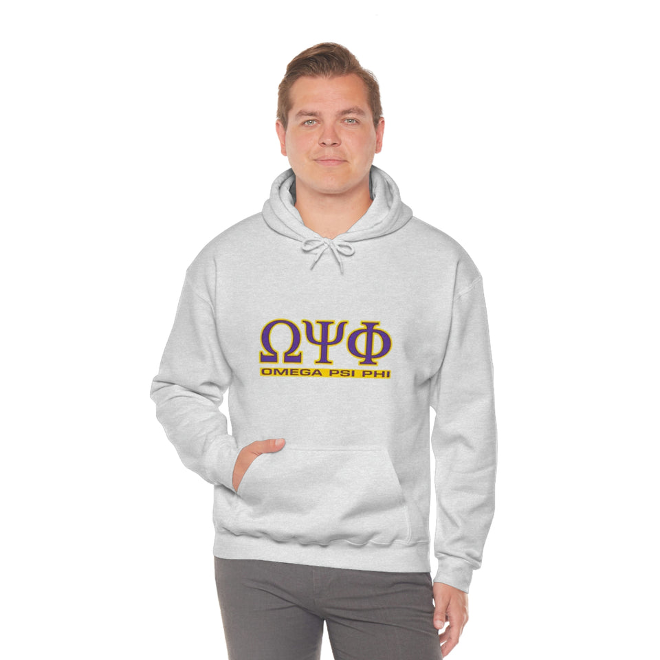 Omega Psi Phi Unisex Heavy Blend™ Hooded Sweatshirt