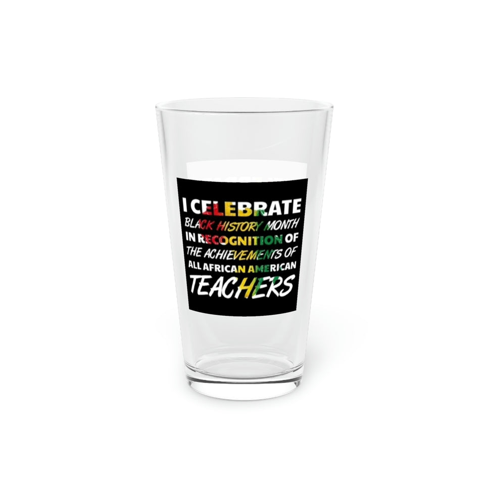 I Celebrate Pint Glass, 16oz