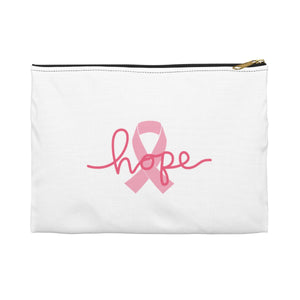 Breast Cancer Awareness HOPE Accessory Pouch