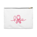 Breast Cancer Awareness HOPE Accessory Pouch