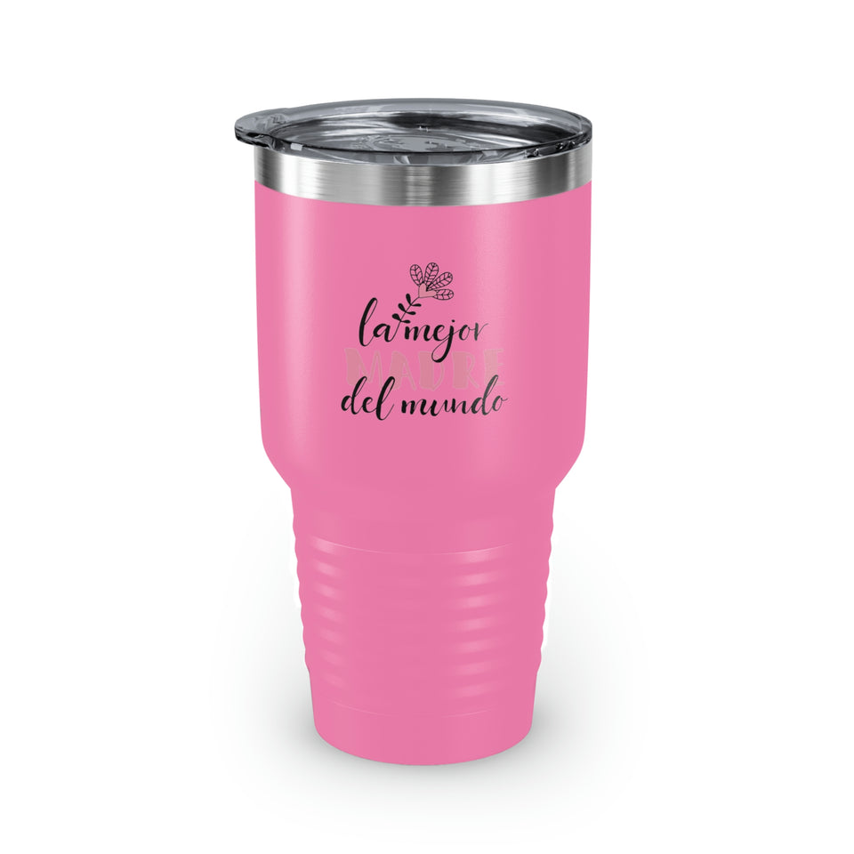 World's Best Mom Ringneck Tumbler, 30oz