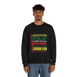 Celebrating Black History Month Unisex Heavy Blend™ Crewneck Sweatshirt