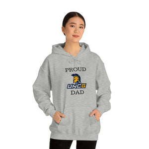 Proud UNCG Dad Hooded Sweatshirt