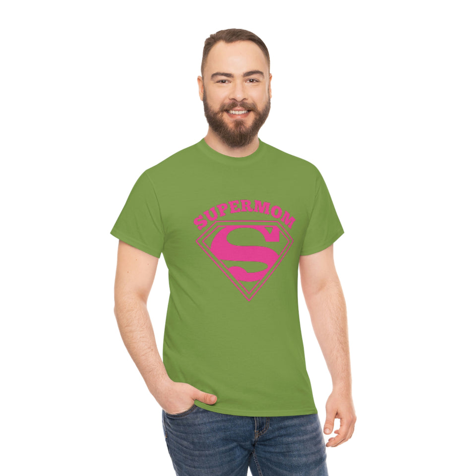 Super Mom Unisex Heavy Cotton Tee