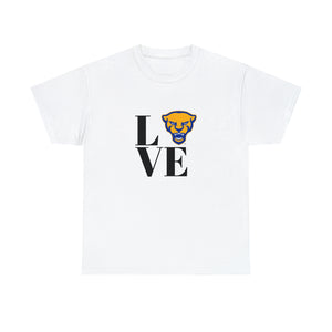LOVE University Of Pittsburgh Unisex Heavy Cotton Tee