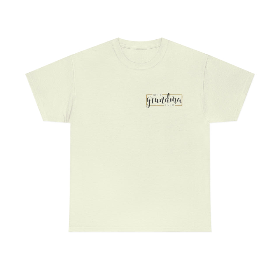 Best Grandma Ever Unisex Heavy Cotton Tee