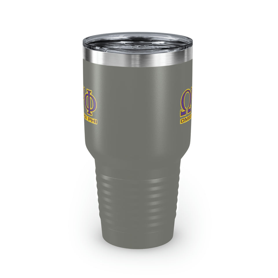 Omega Psi Phi Ringneck Tumbler, 30oz