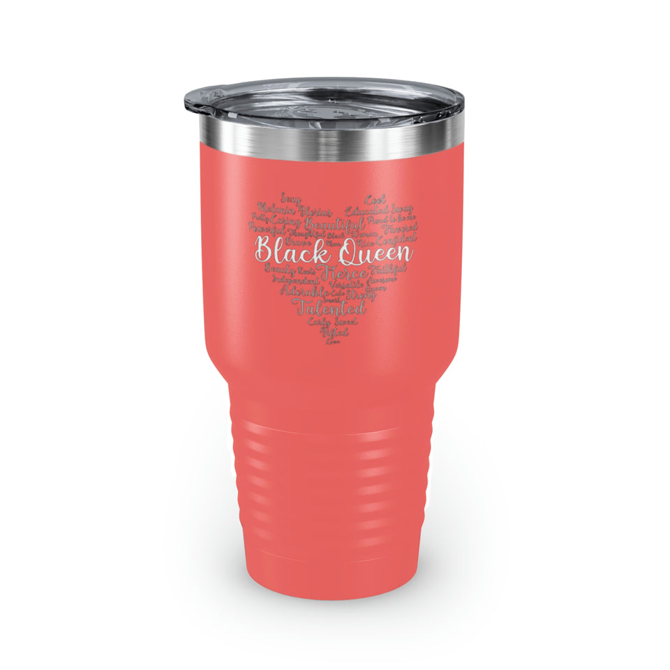 Black Queen Ringneck Tumbler, 30oz