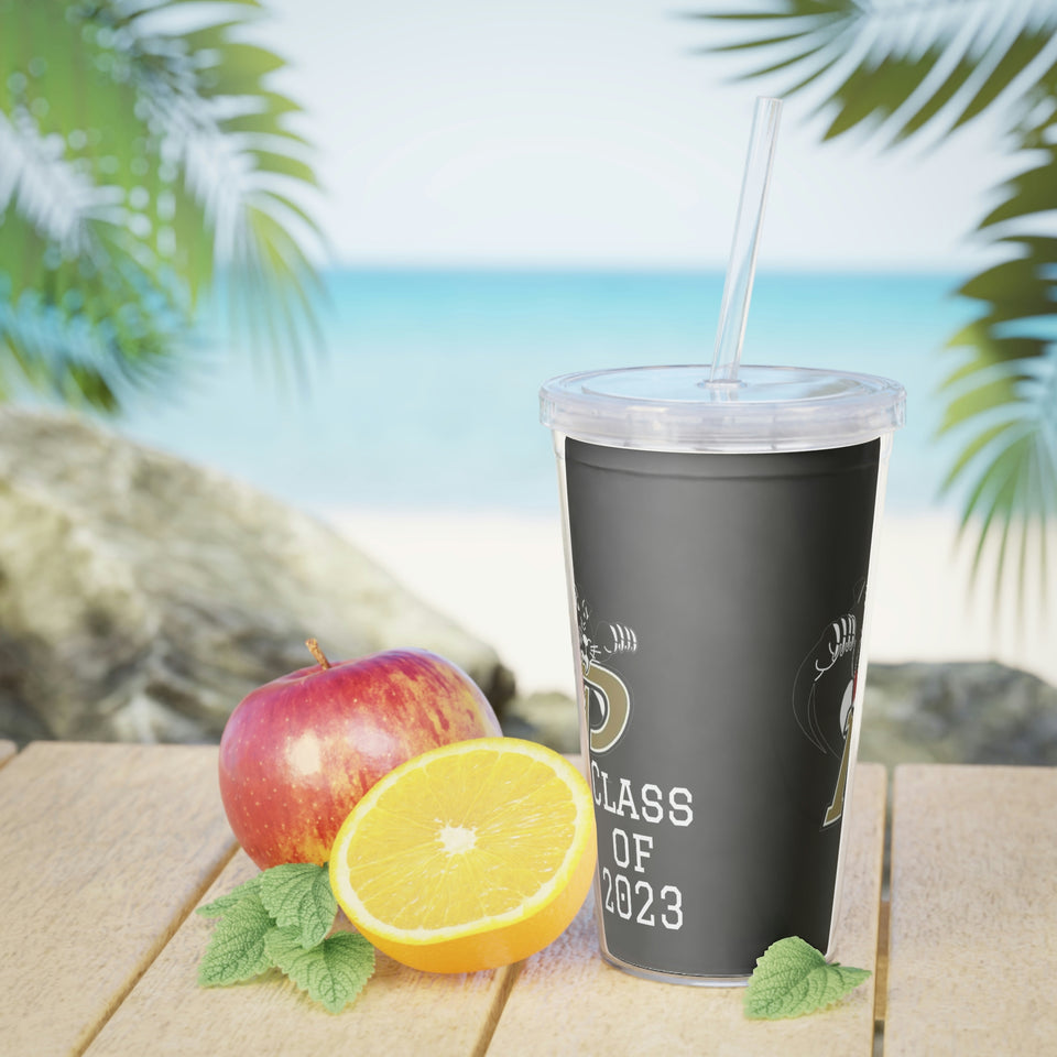 Providence HS Class of 2023 Plastic Tumbler with Straw