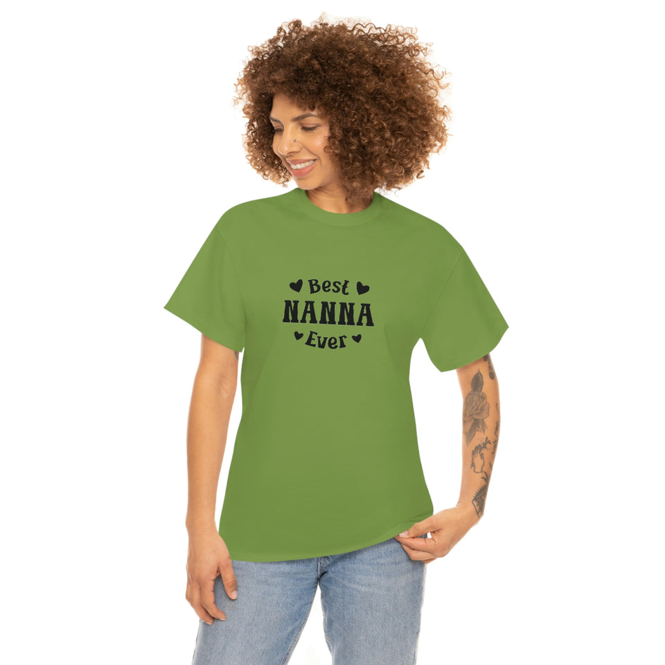 Best Nanna Ever Unisex Heavy Cotton Tee