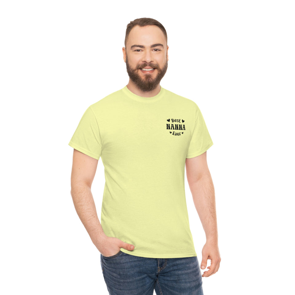 Best Nanna Ever Unisex Heavy Cotton Tee