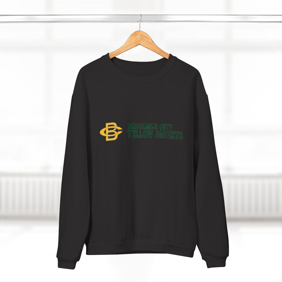 Bessemer City Yellow Jackets Unisex Crew Neck Sweatshirt