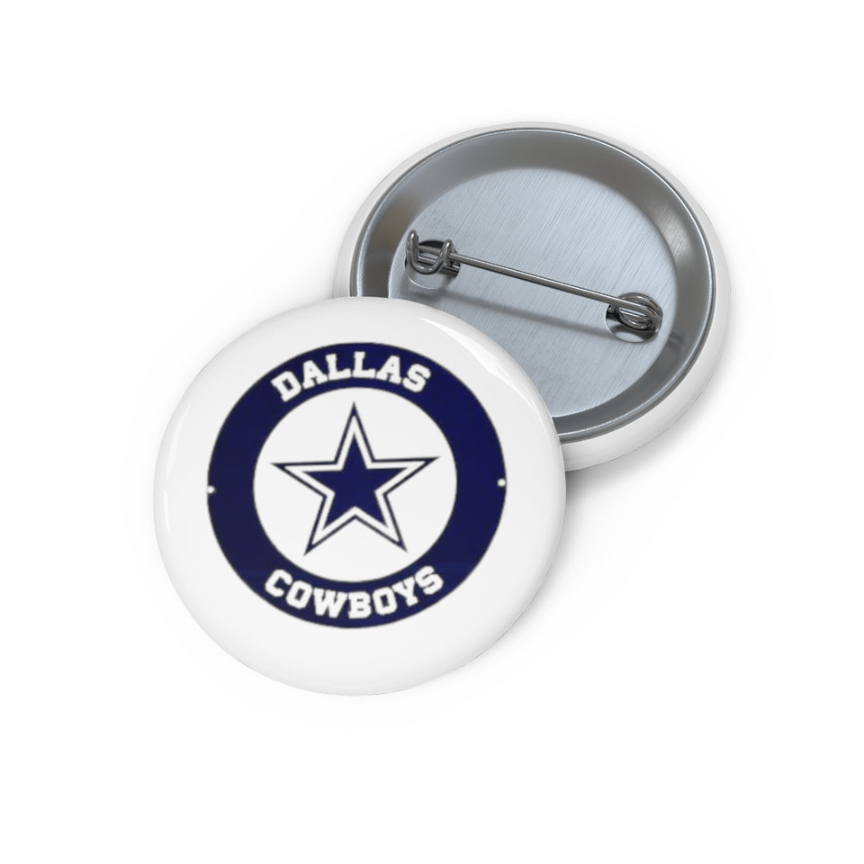 Dallas Cowboys Pin Buttons