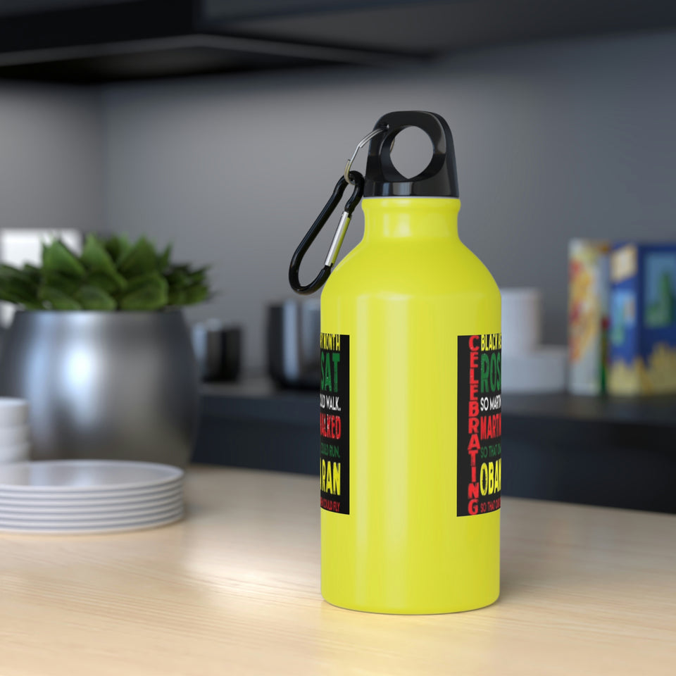 Celebrating Black History Month Oregon Sport Bottle