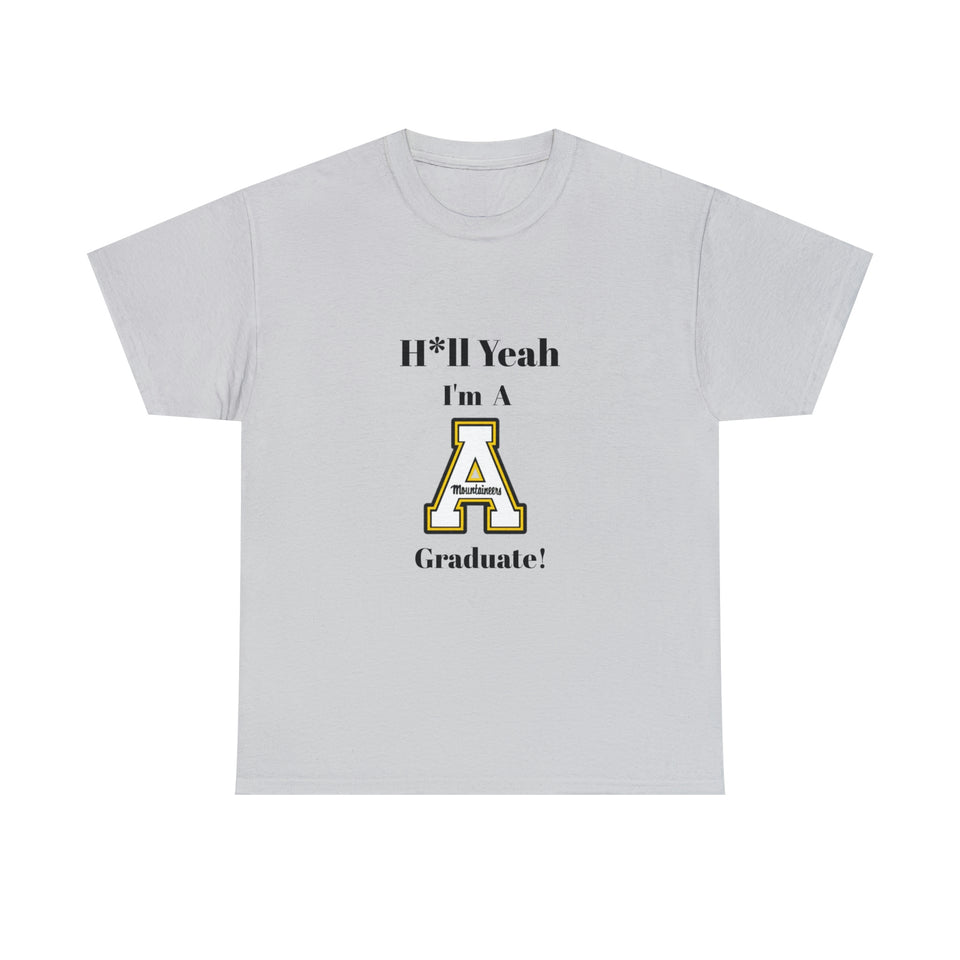 H*ll Yeah! App State Unisex Heavy Cotton Tee