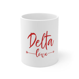 Delta Sigma Theta Ceramic Mug 11oz
