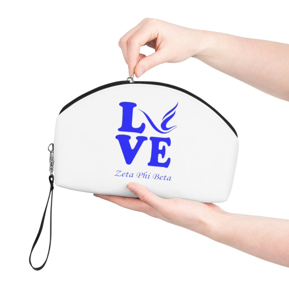 Zeta Phi Beta Makeup Bag
