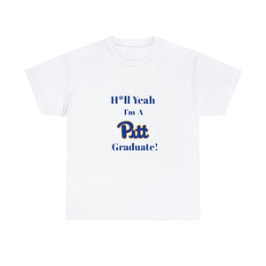 H*ll Yeah! University of Pittsburgh Unisex Heavy Cotton Tee